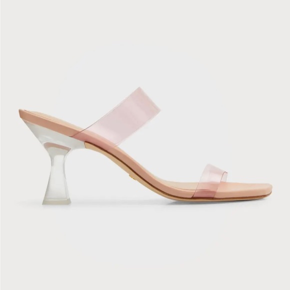 Stuart Weitzman Kristal clear polyvinyl sandals 8.5 - Picture 2 of 7